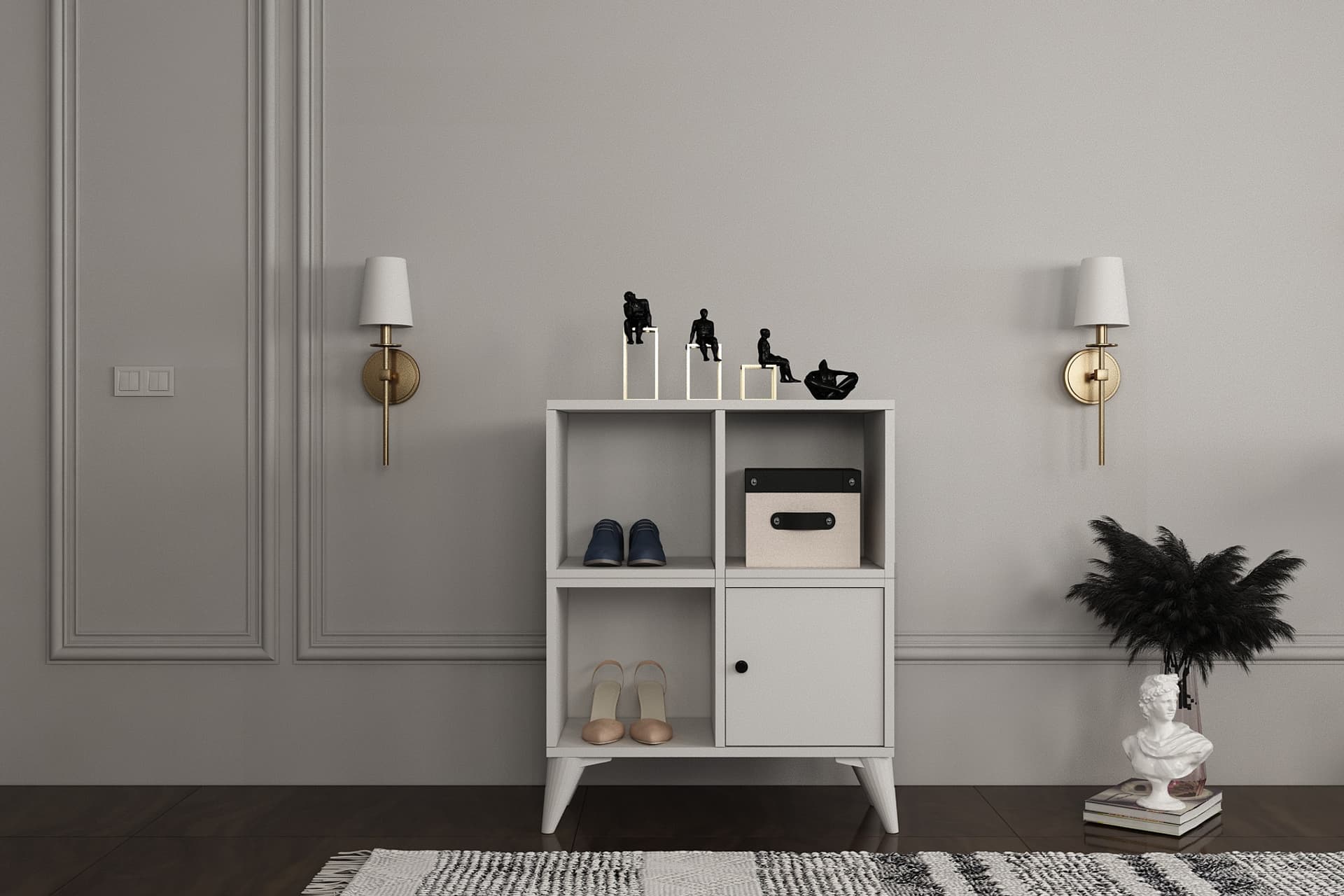 BK CONCEPT AYAKKABILIK, 1 KAPAKLI, AYK-1074-Ç