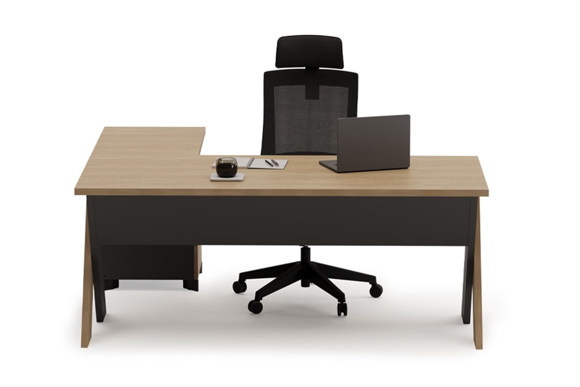 OMİX ETAJERLİ OFİS MASASI, 140 CM