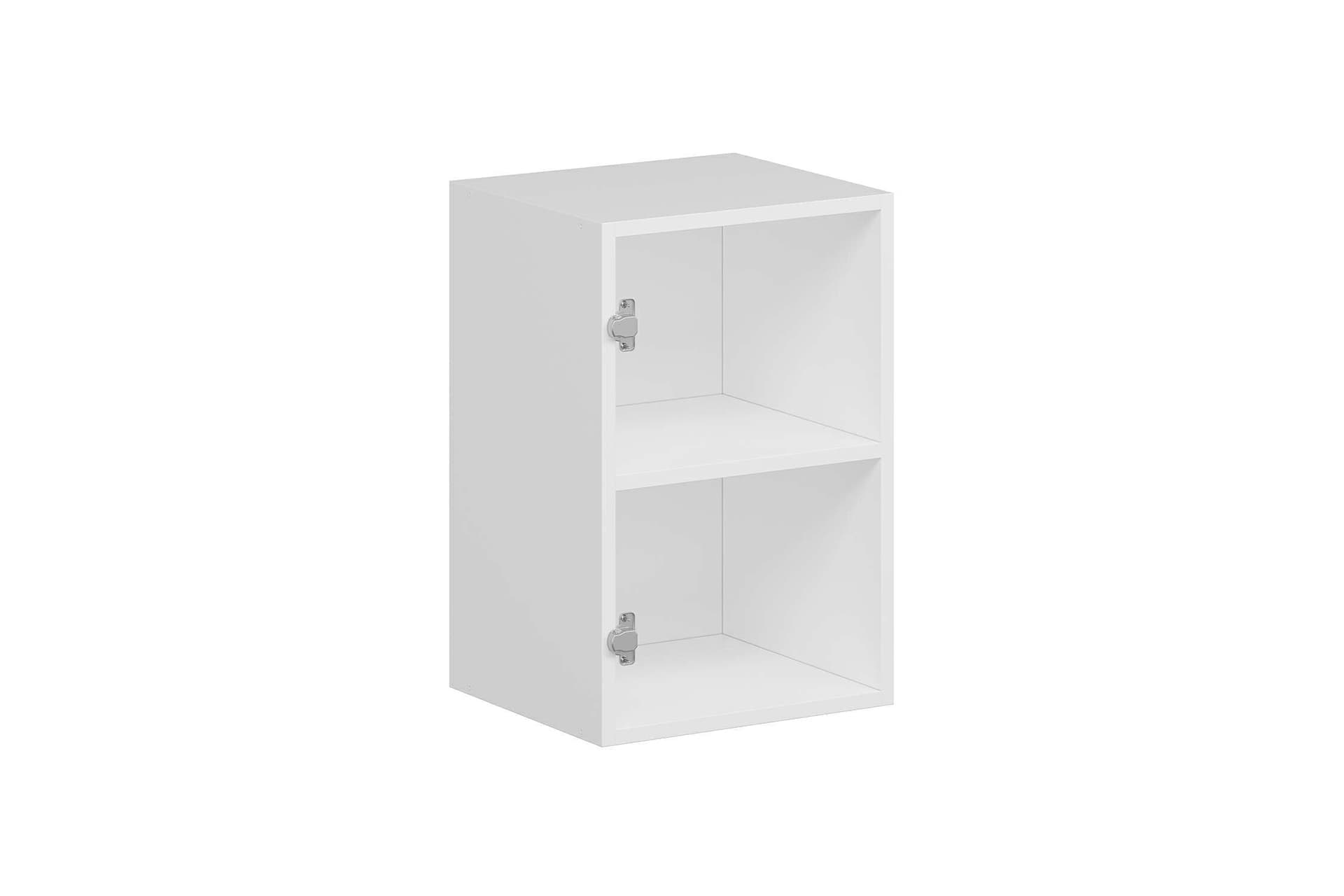ALVİNKA MUTFAK MODÜL MBR_C ÜST 1DK1R 40 H60 CM DOLAP, BEYAZ ANTRASİT SUNTALAM