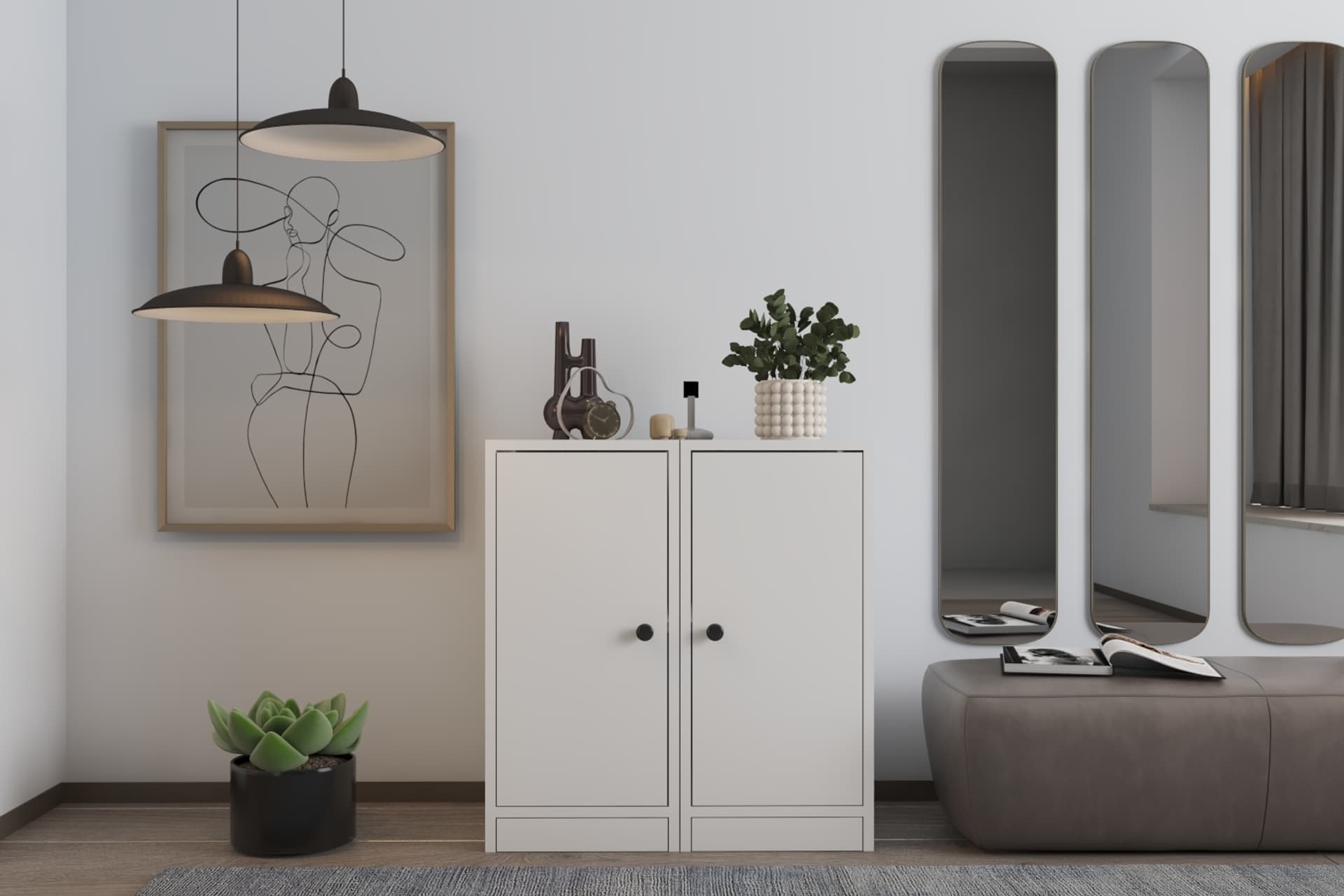 BK CONCEPT AYAKKABILIK, 2 KAPAKLI, AYK-1055-Ç