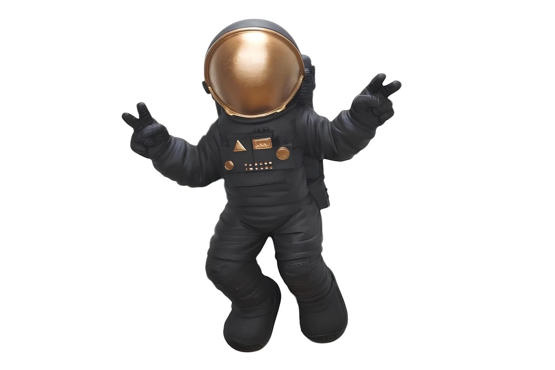 DUVAR AKSESUARI ASTRONOT OBJE,  SİYAH