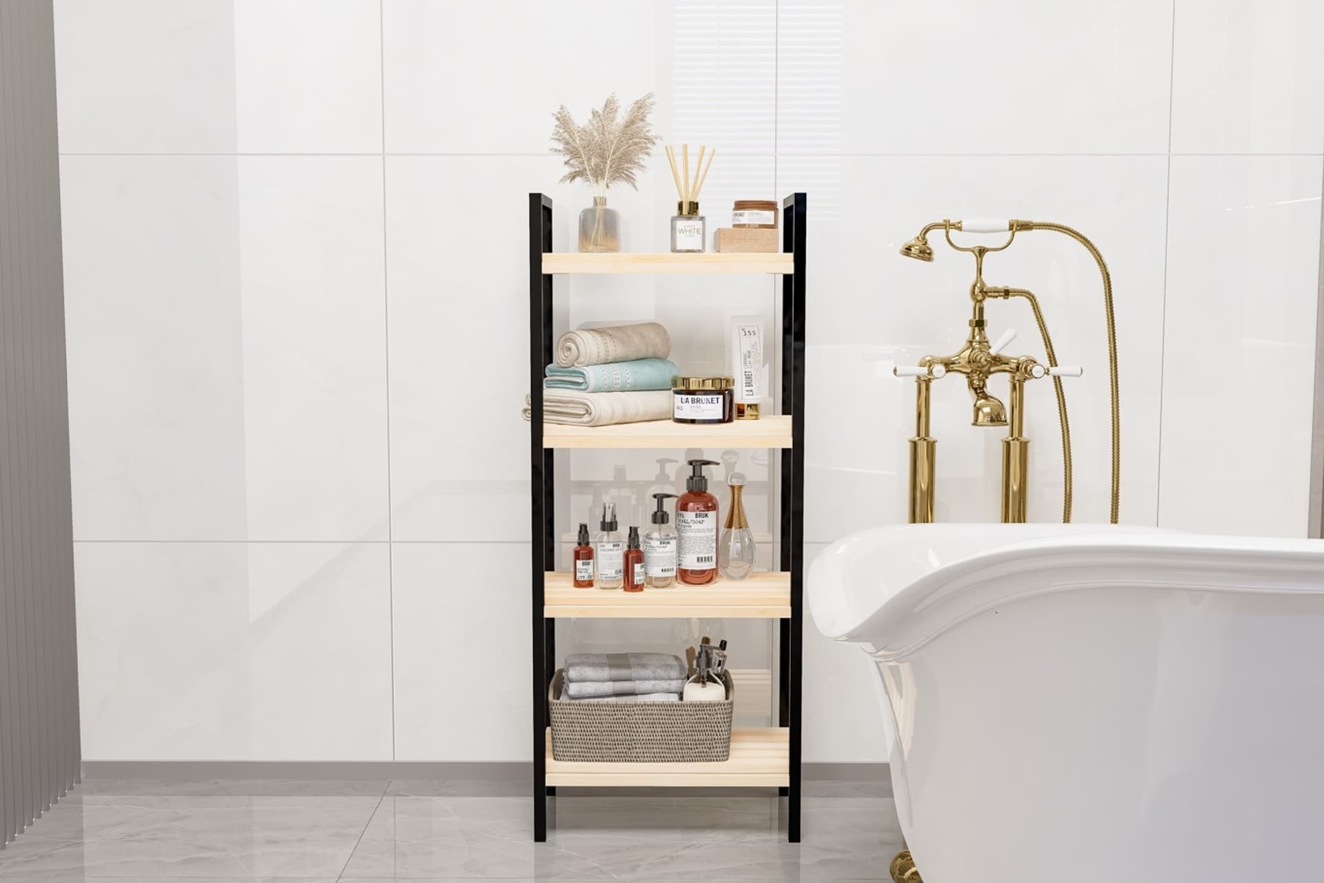 BİNO ÇOK AMAÇLI ORGANİZER DOLAP, DÖRT KATLI