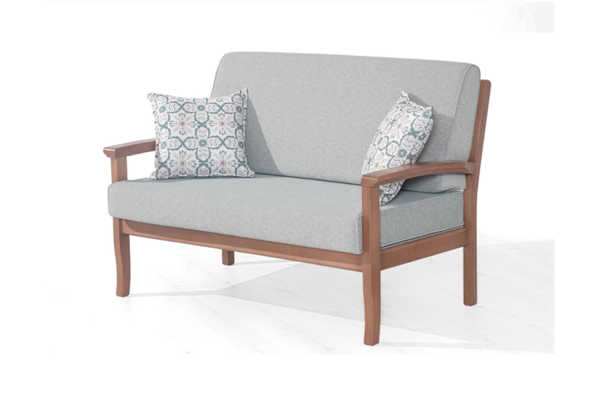 İSKANDİNAV PARİS K7 İKİLİ KOLTUK, GRİ