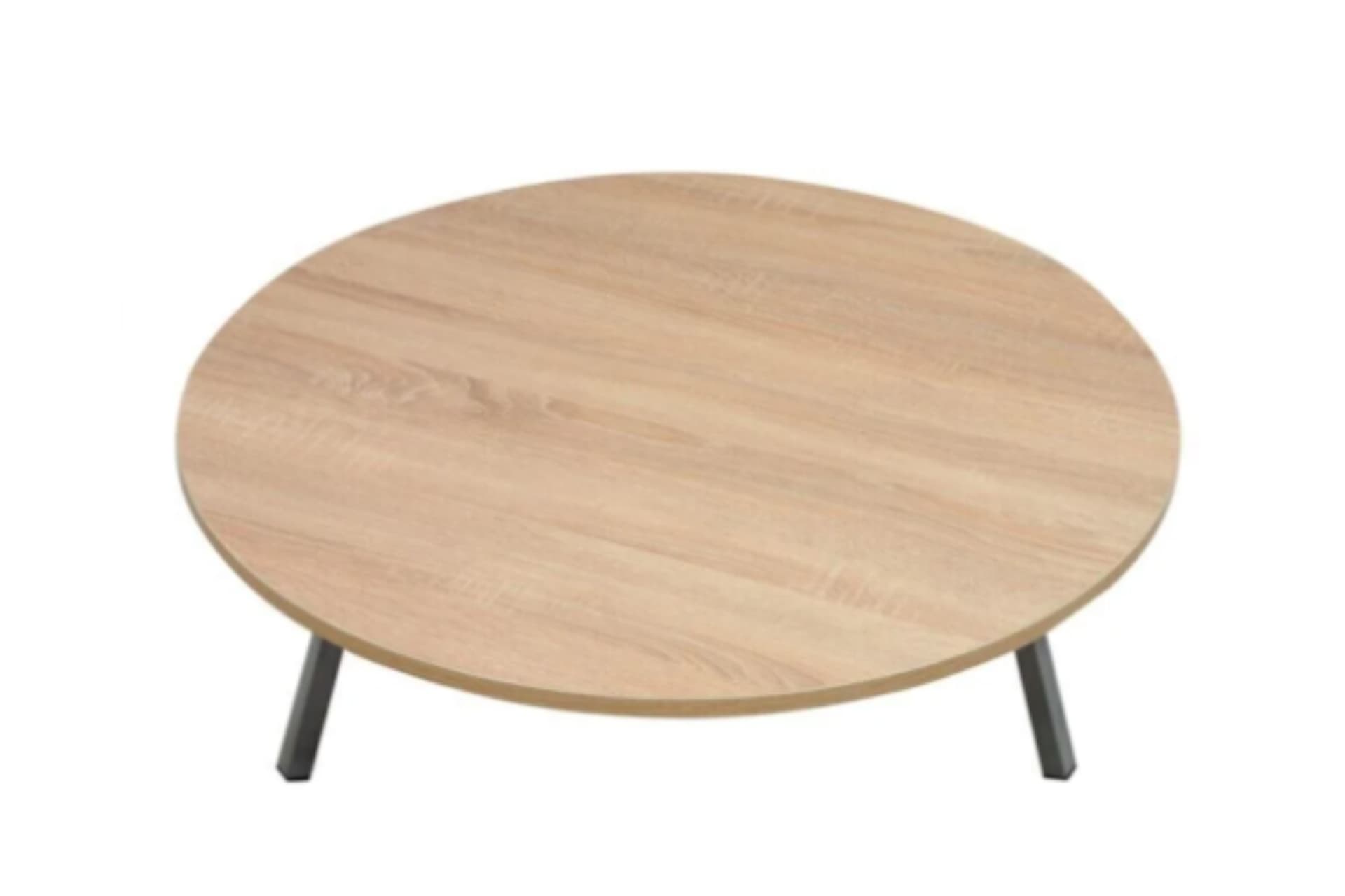 ALESTA AHŞAP KAPLAMA KATLANABİLİR YER SOFRASI, 70 CM ÇAP , 21 CM YÜKSEKLİK
