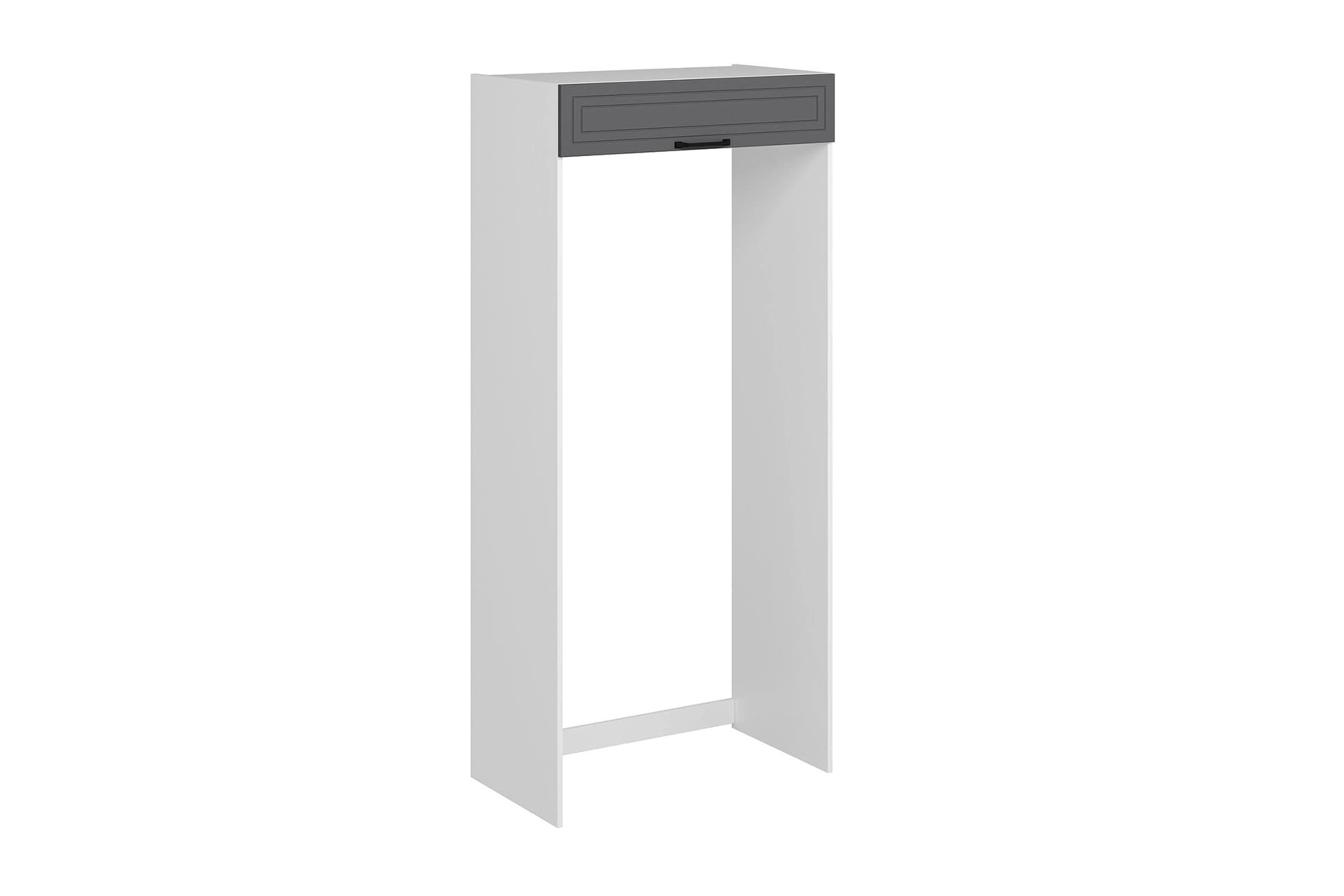 ALVİNKA MUTFAK MODÜL MBR_A 100 H222 CM BUZ DOLABI, BEYAZ ANTRASİT SUNTALAM